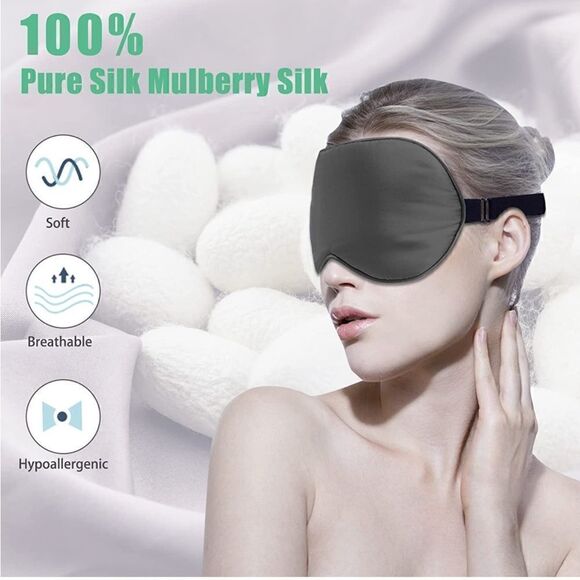 2 Pack of Sleeping Masks - Picture 3 of 4